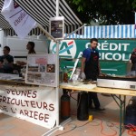 Foire de tarascon-Luc Cazampourre sur le stand